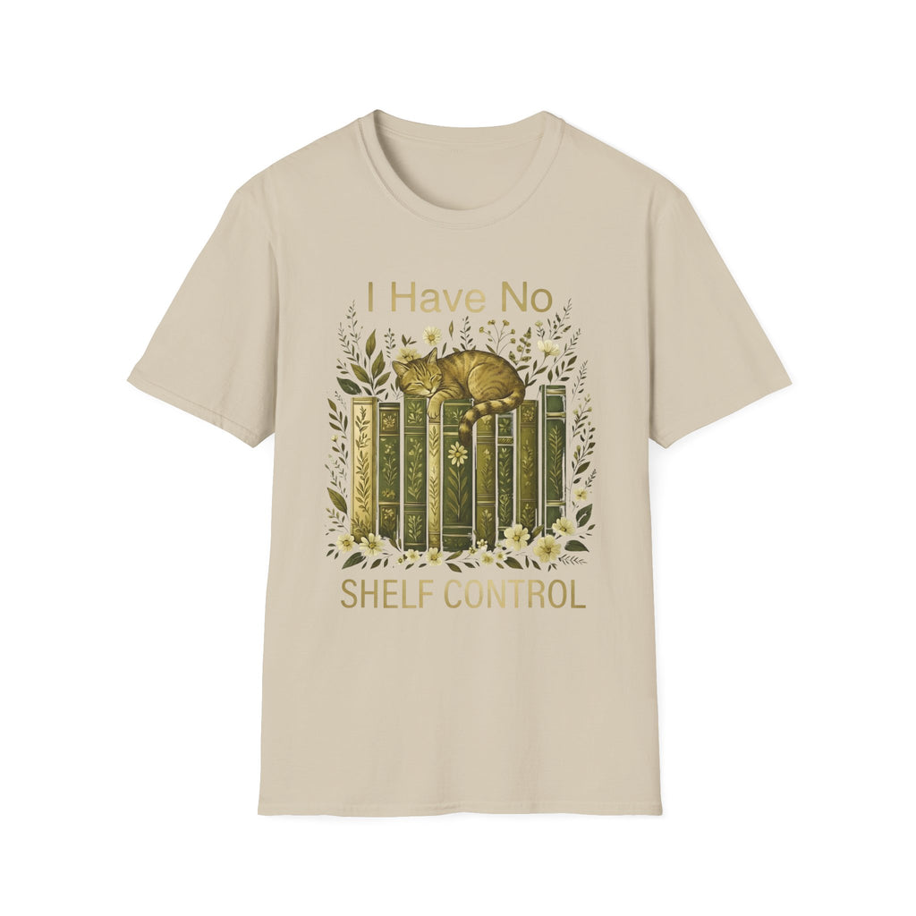 I Have No Shelf Control Cat T-Shirt