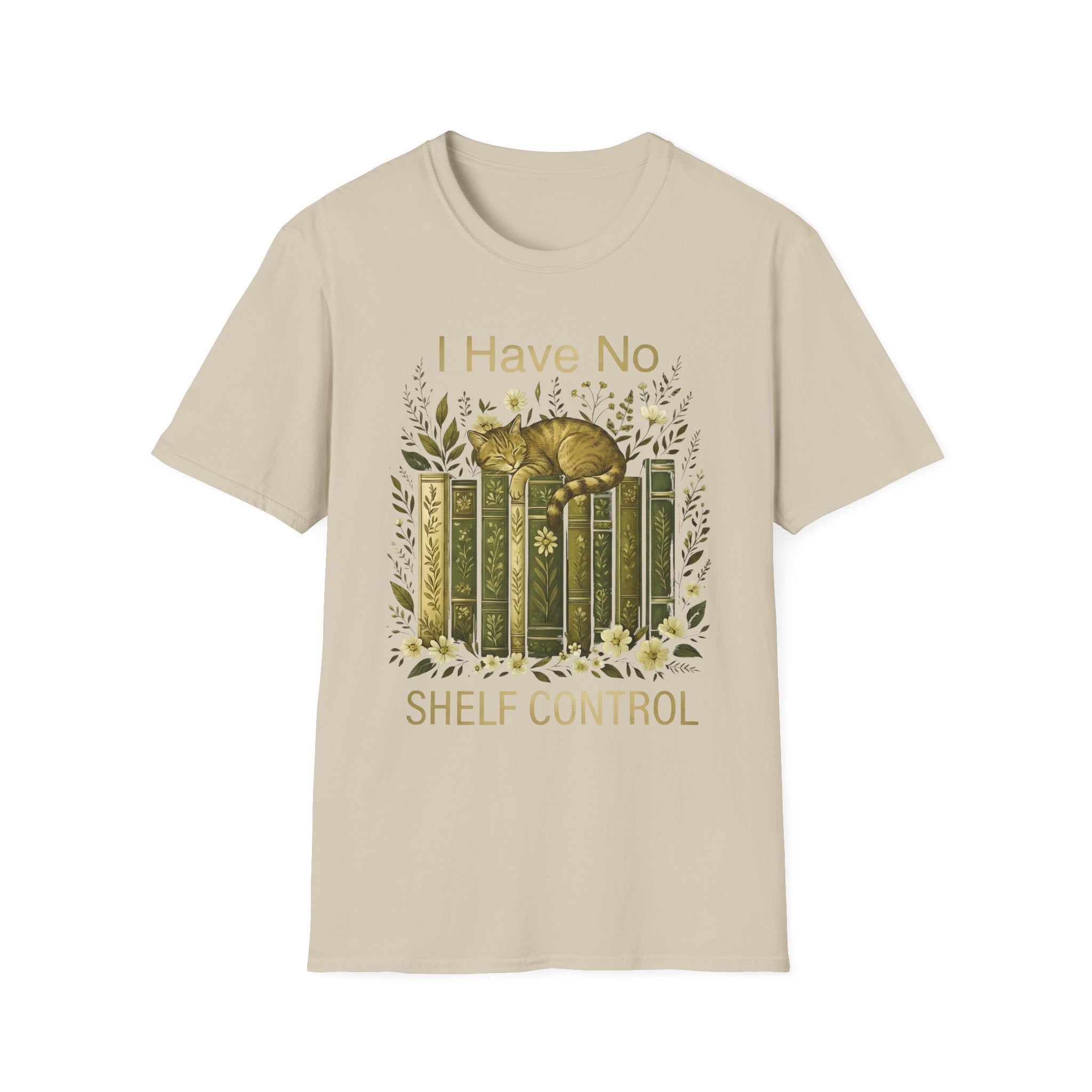 I Have No Shelf Control Cat T-Shirt