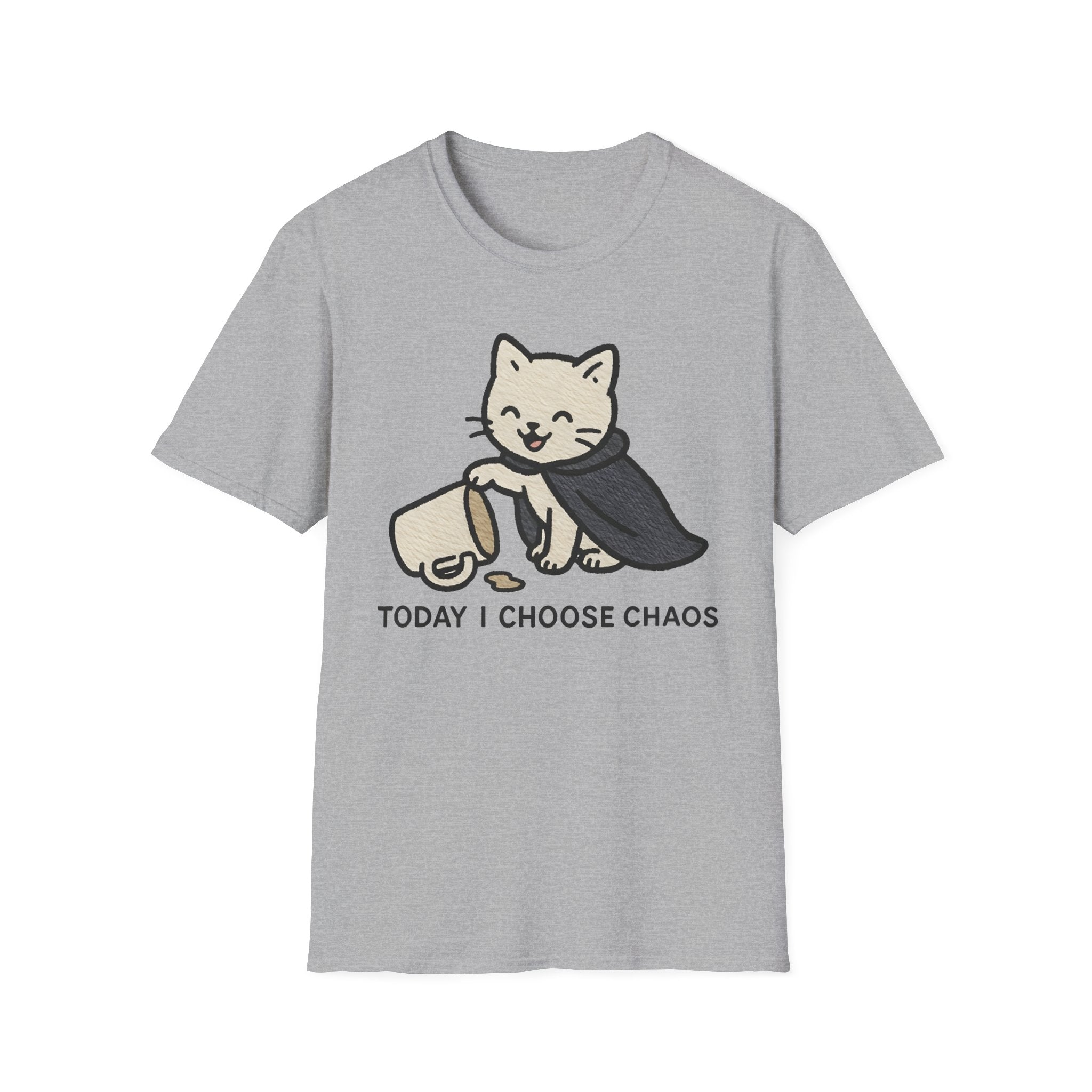 Today I Choose Chaos Cat T-Shirt
