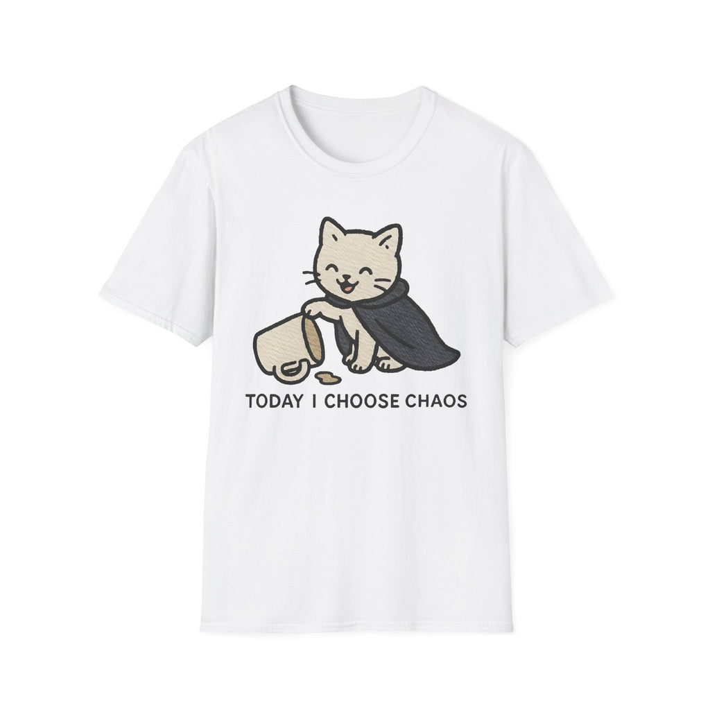Today I Choose Chaos Cat T-Shirt