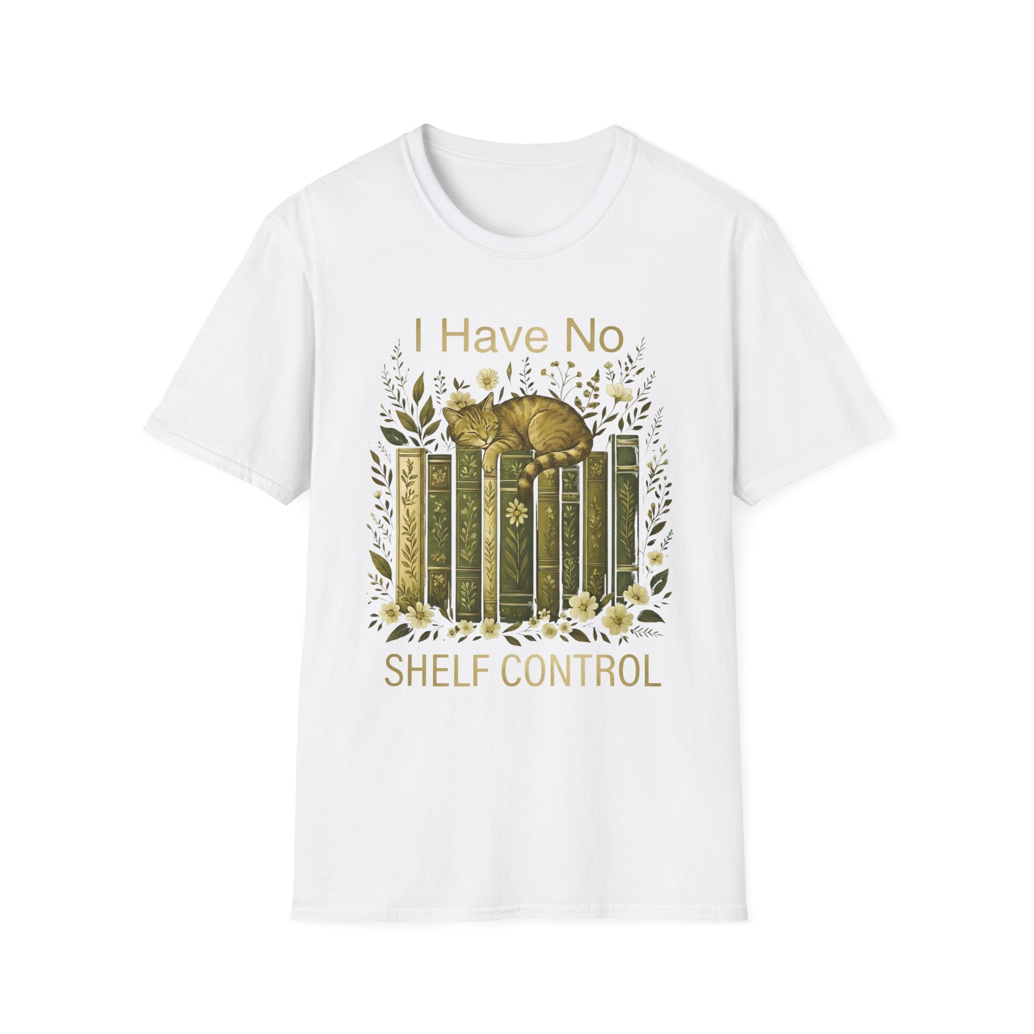 I Have No Shelf Control Cat T-Shirt
