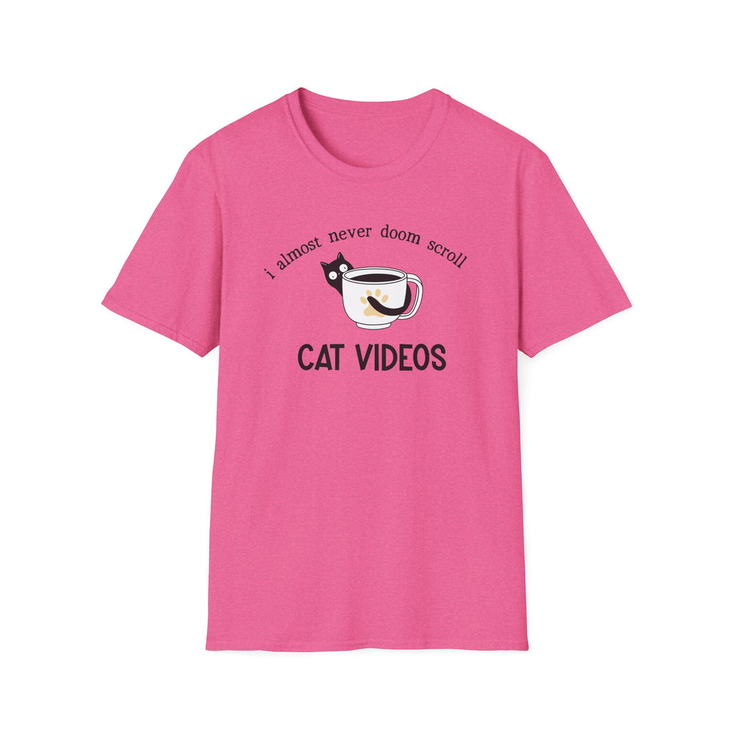 Doom Scroll Cat Videos T-Shirt