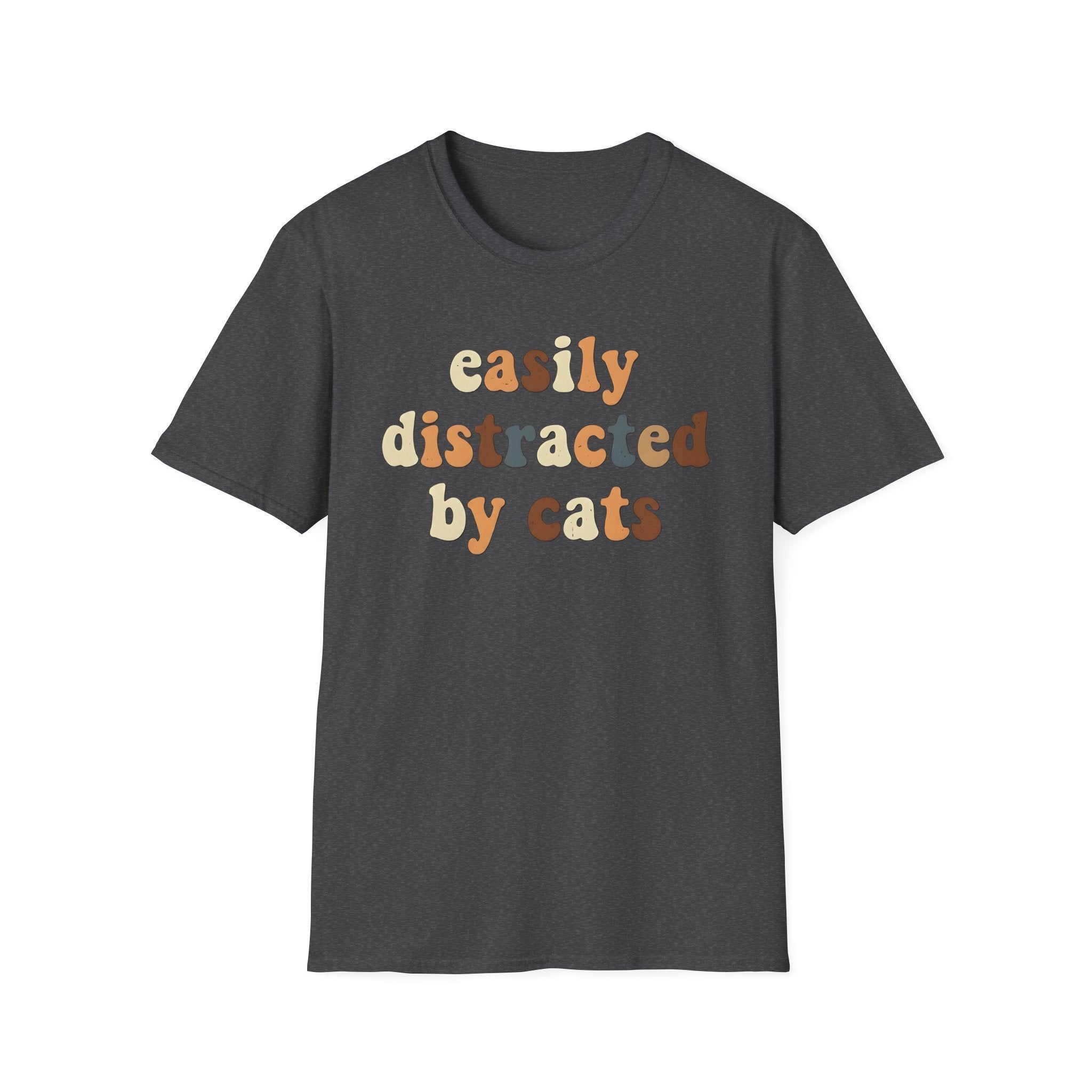 Easily Distracted by Cats T-Shirt