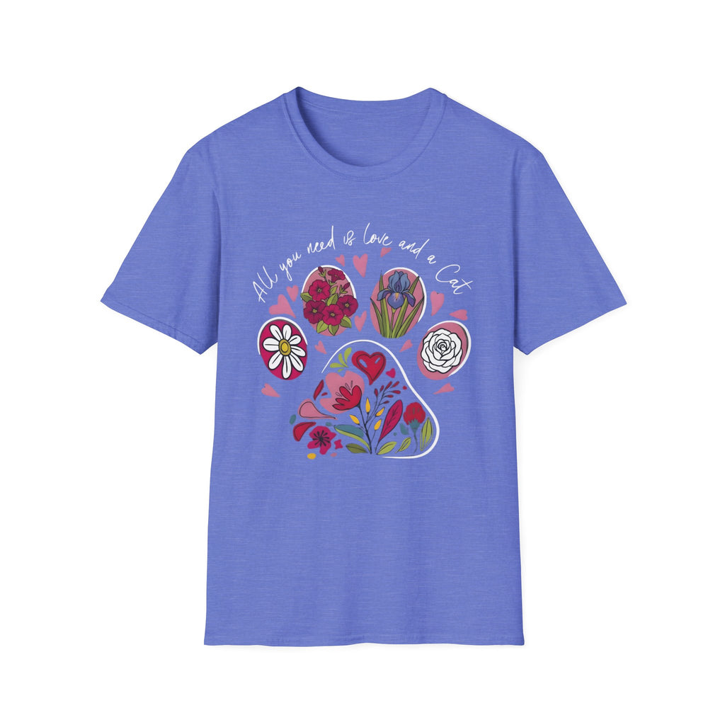 All You Need is Love and a Cat T-Shirt