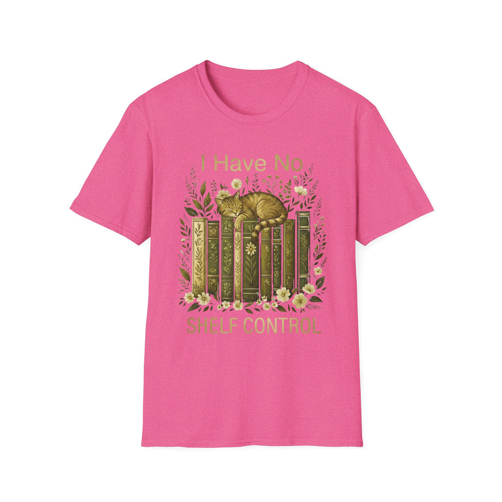 I Have No Shelf Control Cat T-Shirt