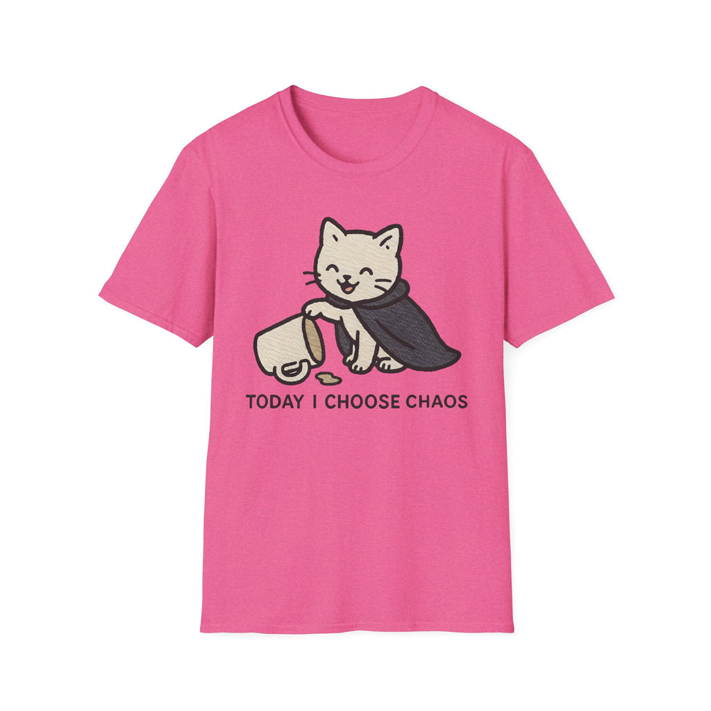 Today I Choose Chaos Cat T-Shirt