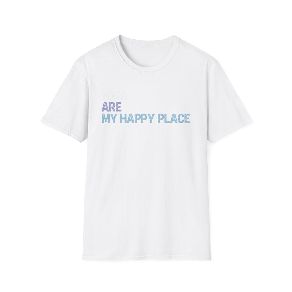 Yoga and Cats are My Happy Place T-Shirt