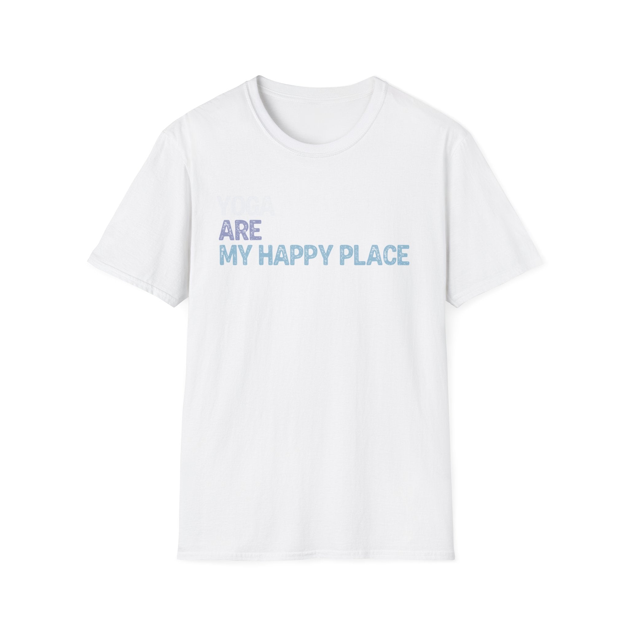 Yoga and Cats are My Happy Place T-Shirt