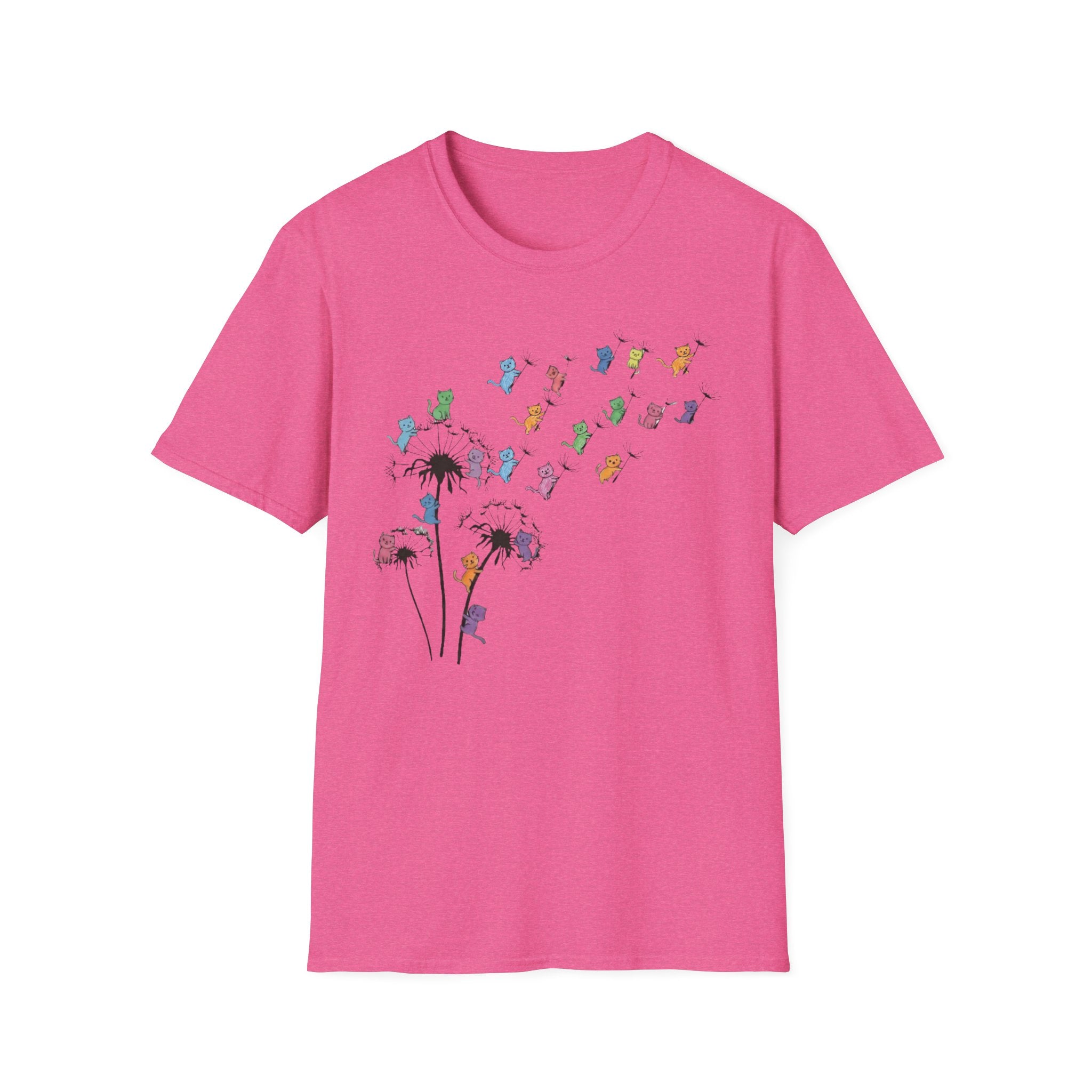 Cats on Dandelion T-Shirt