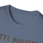 Kitty Biscuits Bakery Purr-duction Line Design T-Shirt