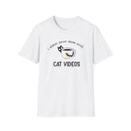 Doom Scroll Cat Videos T-Shirt