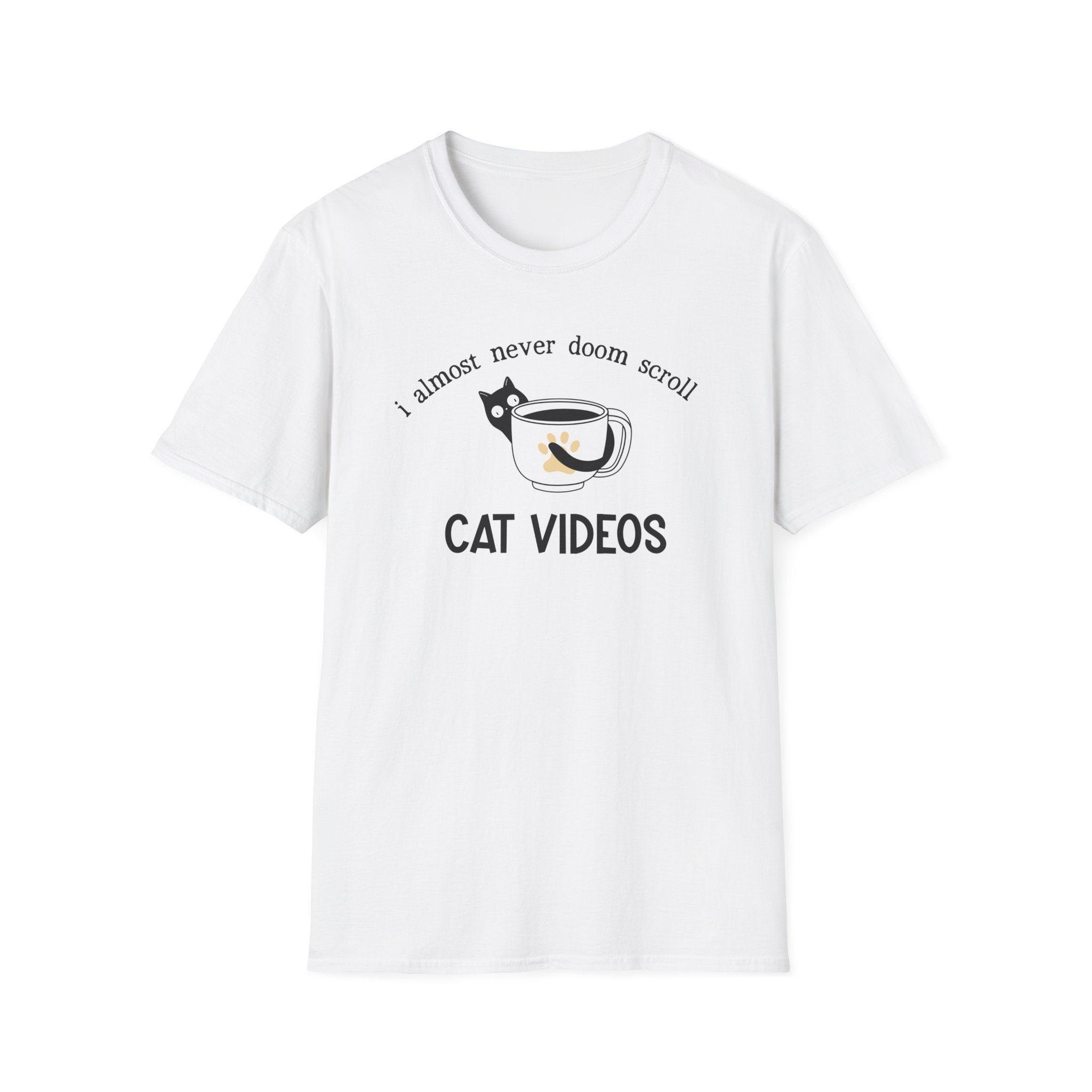 Doom Scroll Cat Videos T-Shirt