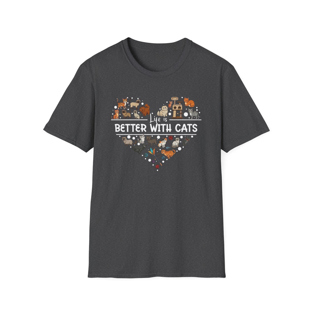 Cats Make Everything Better Collage T-Shirt