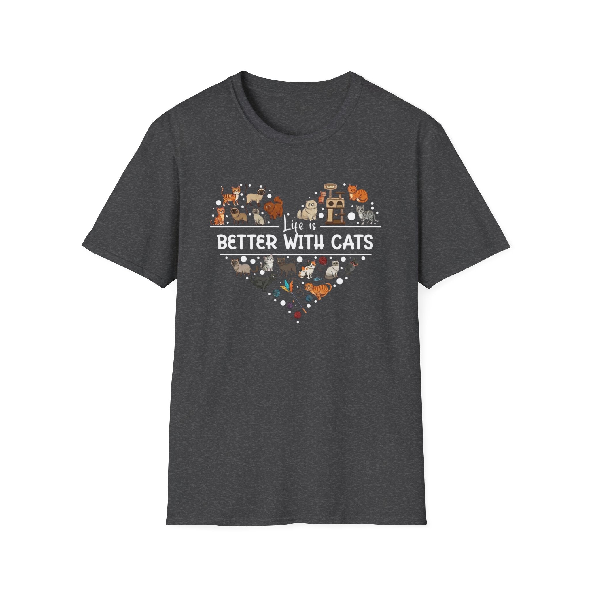 Cats Make Everything Better Collage T-Shirt
