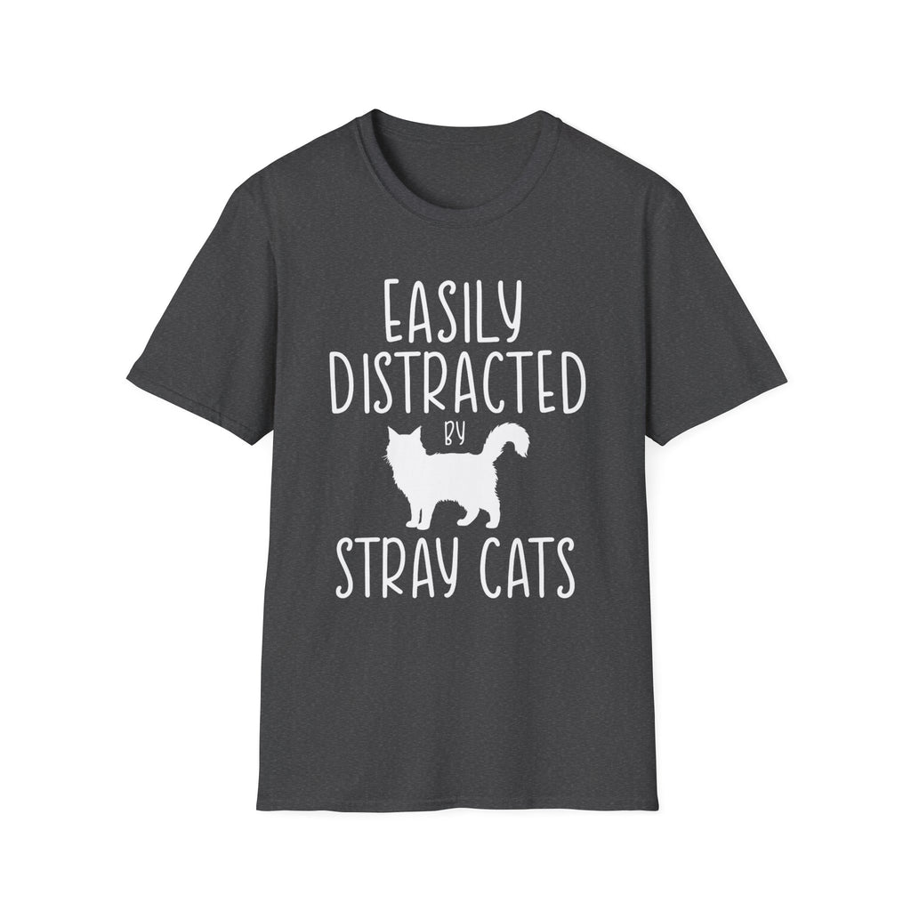 Easily Distracted by Stray Cats T-Shirt