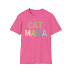 Cat Mama Boho Cat T-Shirt