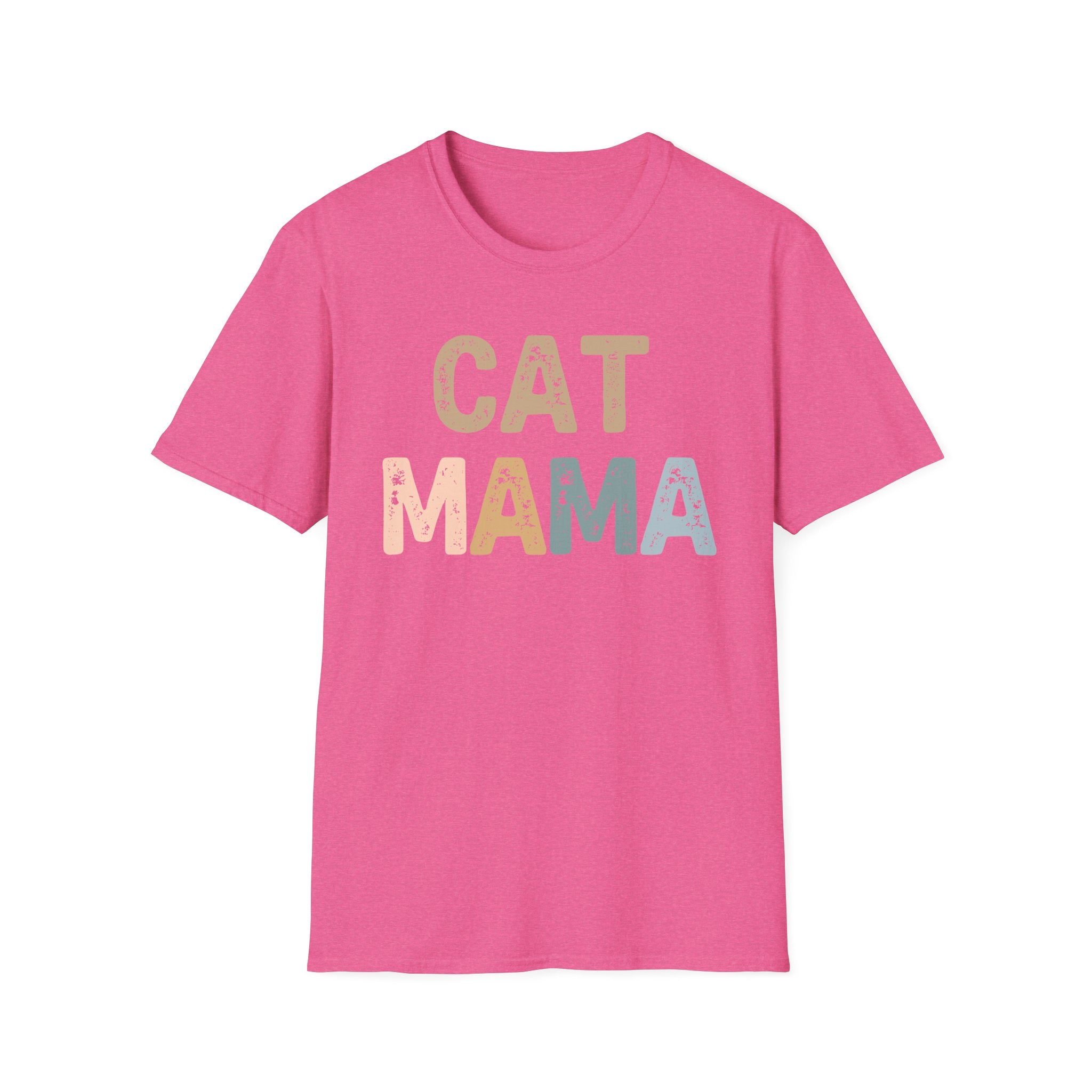 Cat Mama Boho Cat T-Shirt