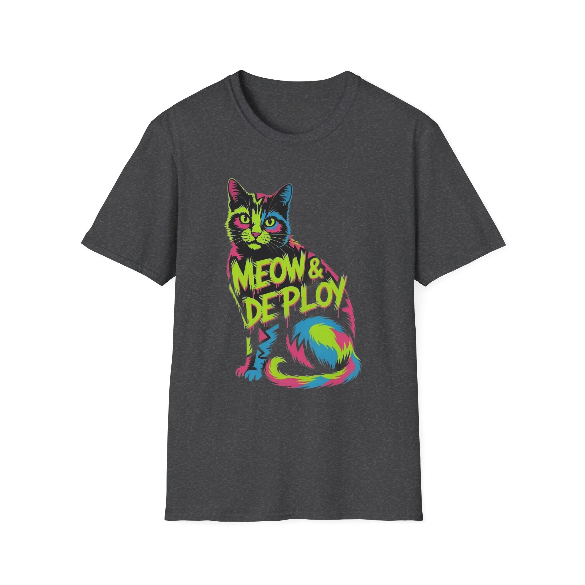 Meow & Deploy Cat T-Shirt