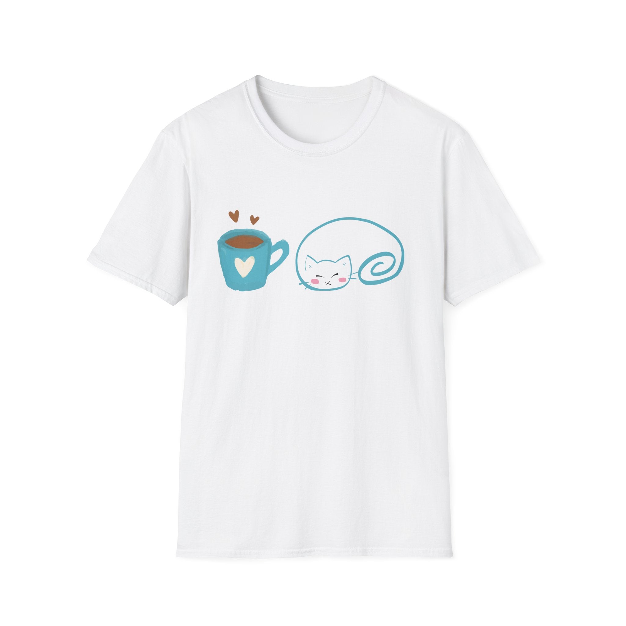 Motivated by Caffeine & Cat Naps T-Shirt