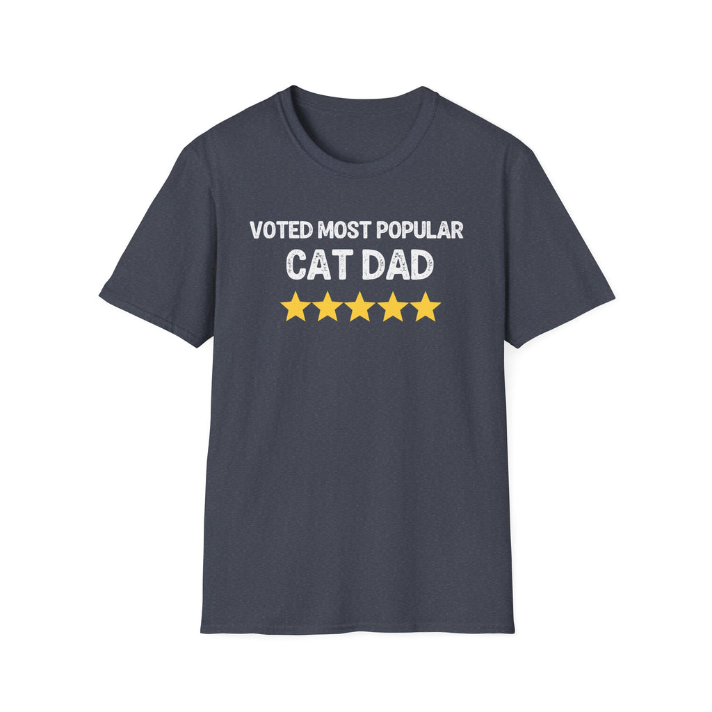 Voted Most Popular Cat Dad T-Shirt