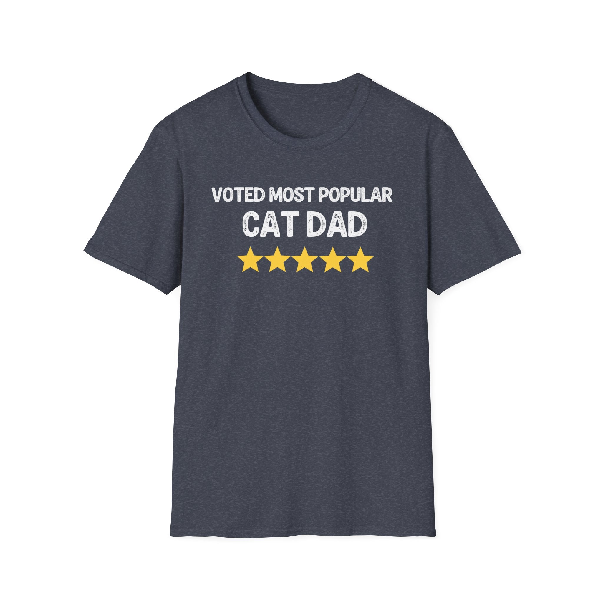 Voted Most Popular Cat Dad T-Shirt
