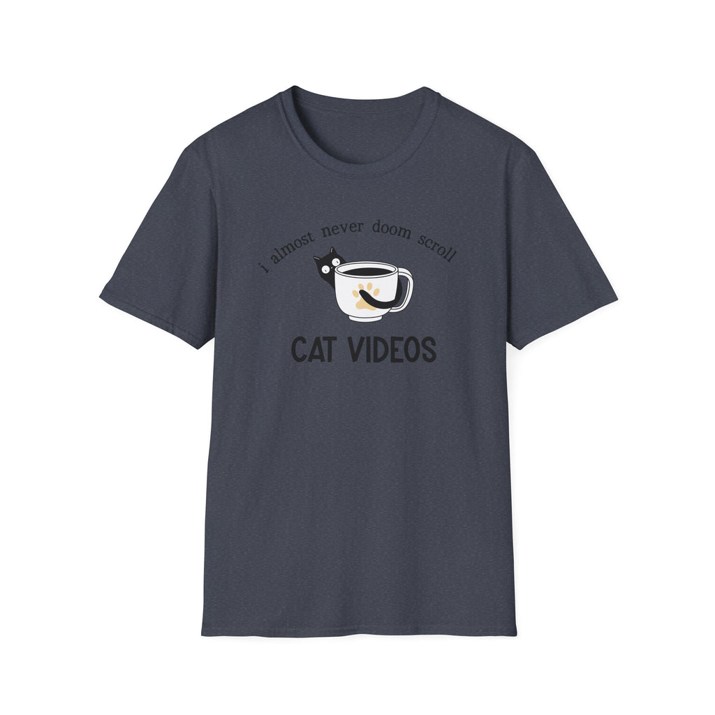 Doom Scroll Cat Videos T-Shirt