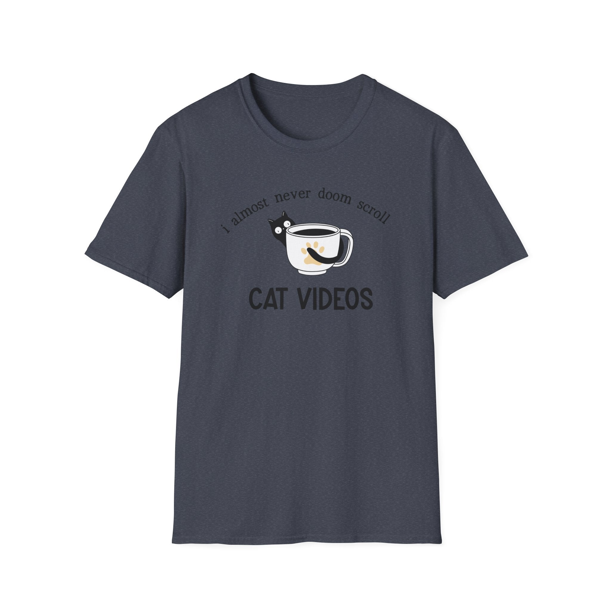 Doom Scroll Cat Videos T-Shirt