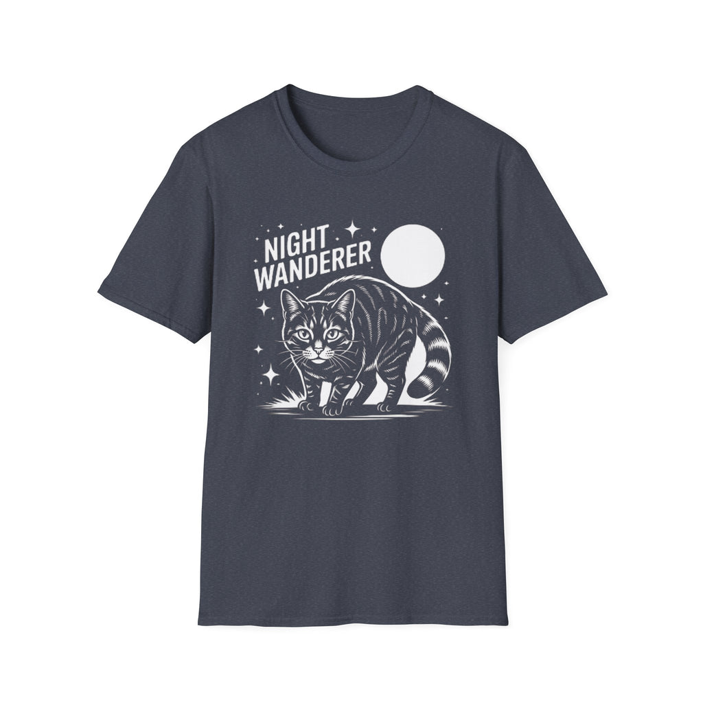 Night Wanderer Cat T-Shirt