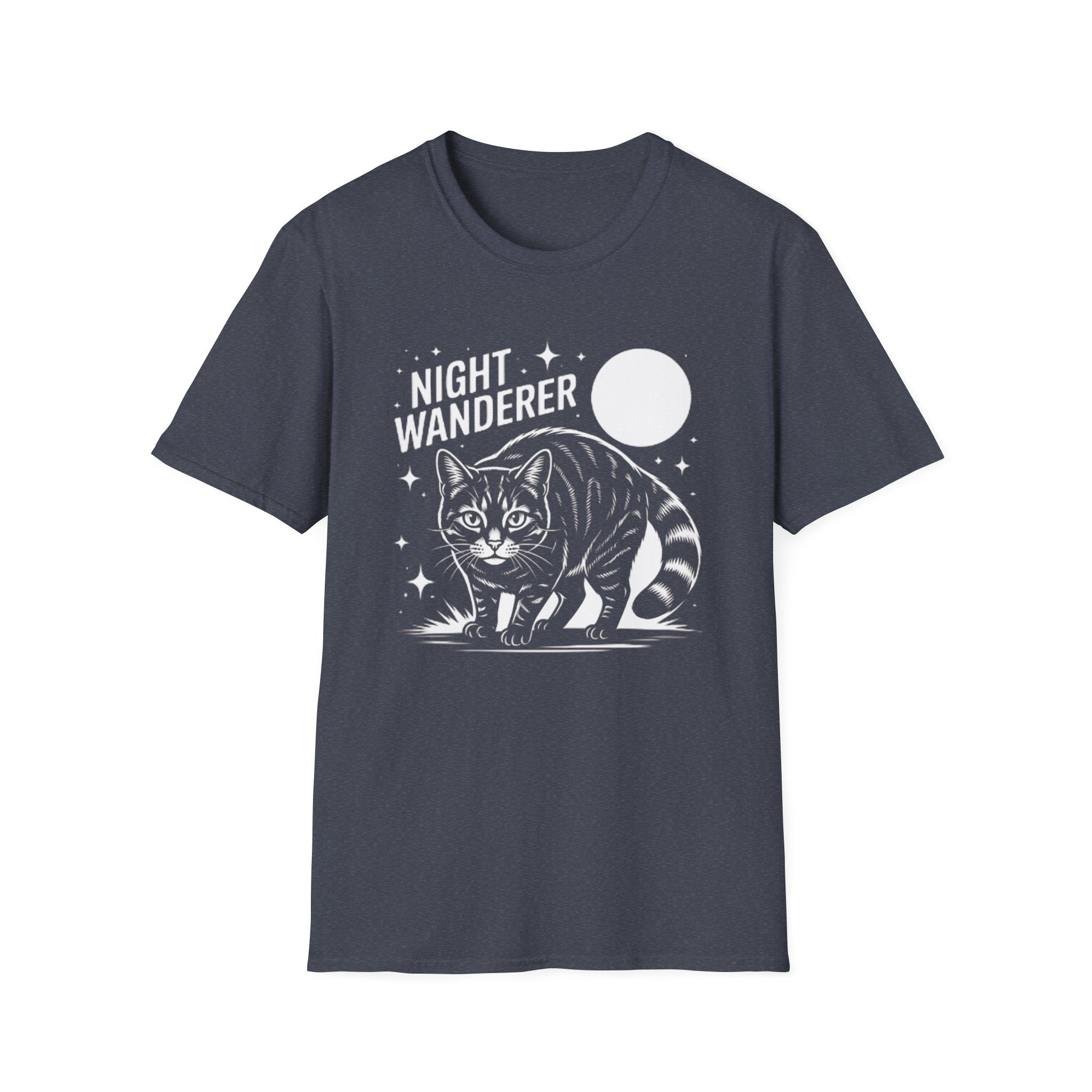 Night Wanderer Cat T-Shirt