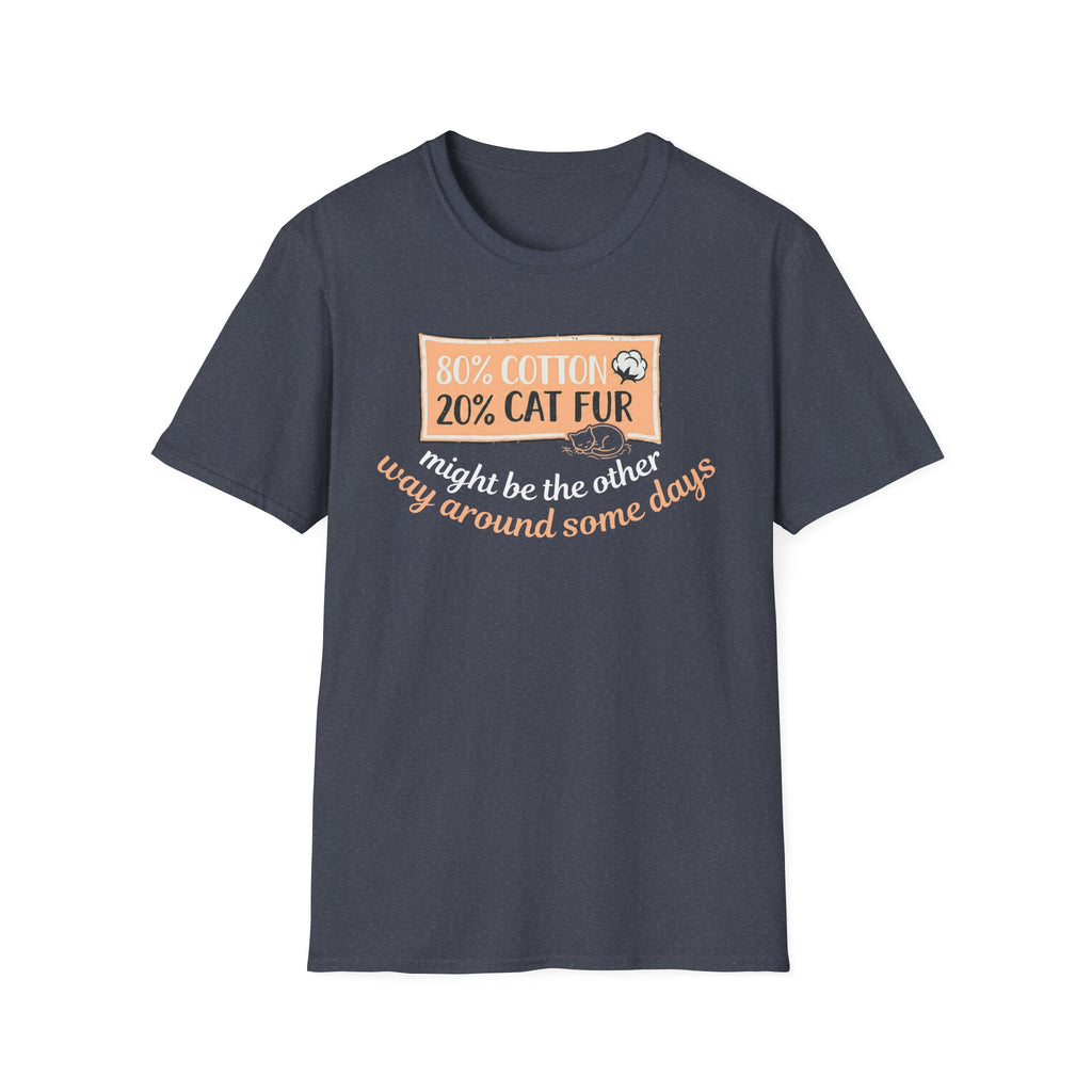 80% Cotton 20% Cat Fur T-Shirt