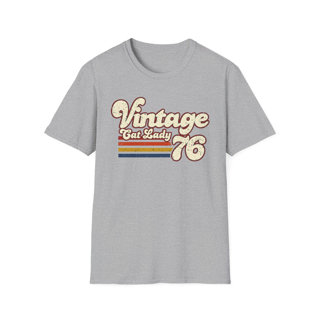 Vintage Cat Lady 76 T-Shirt
