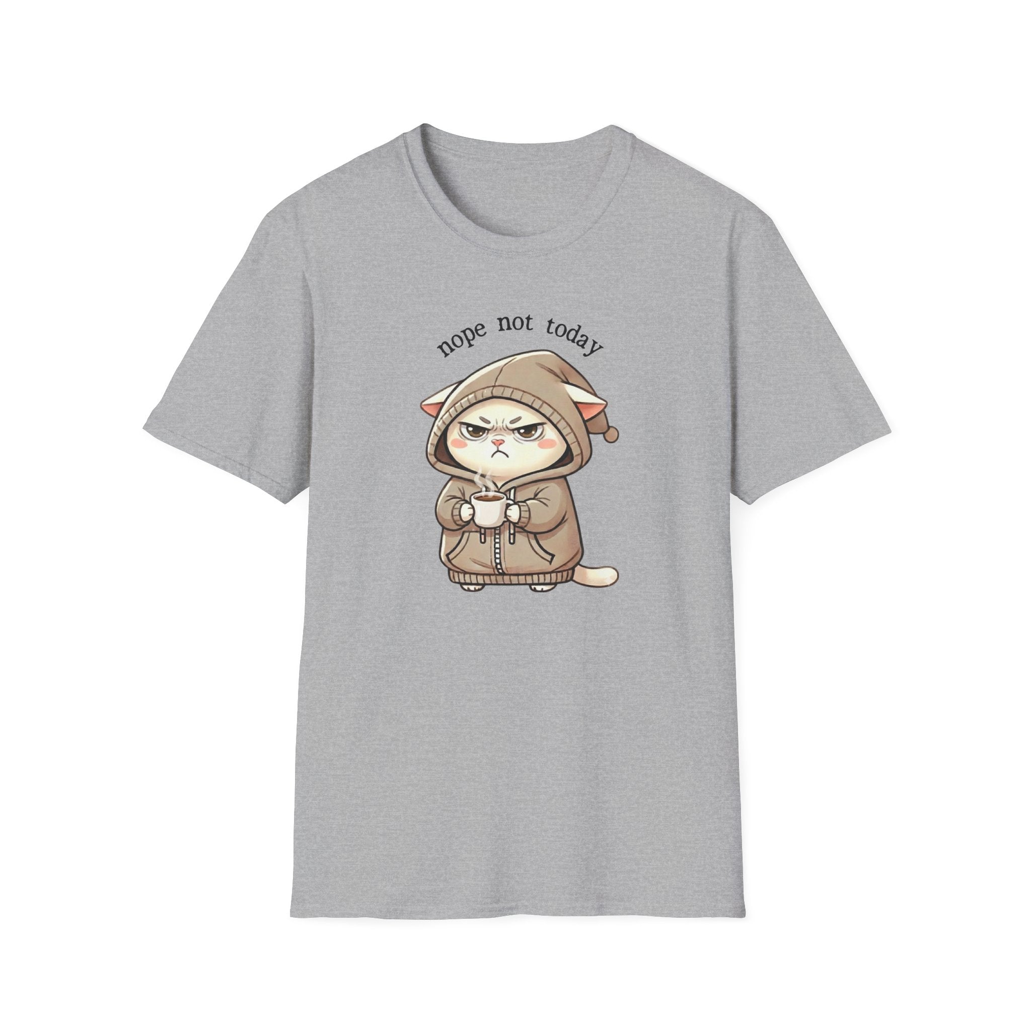 Nope Not Today Cat T-Shirt