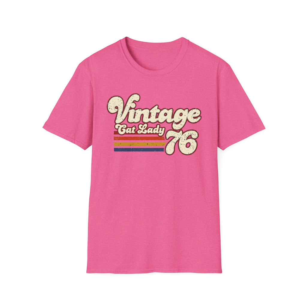 Vintage Cat Lady 76 T-Shirt