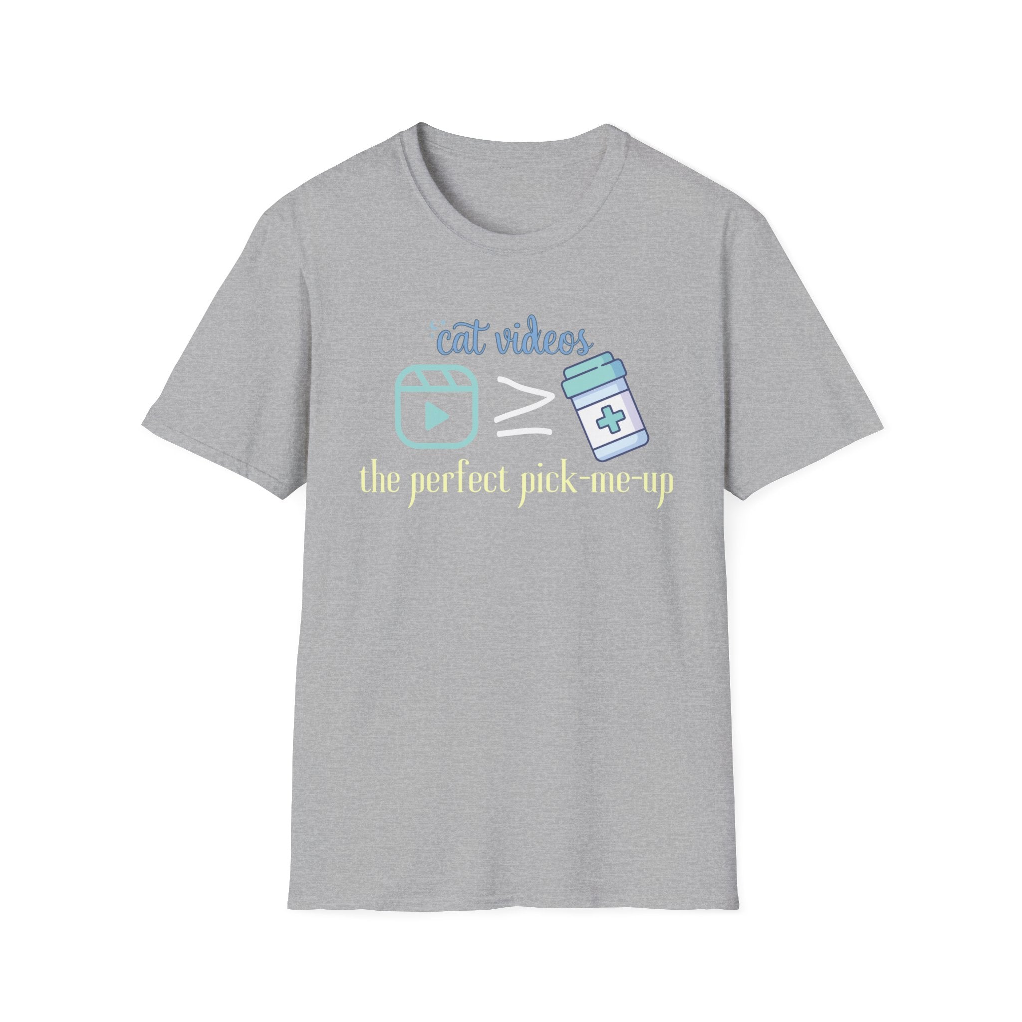 Cat Videos are the Perfect Pick-Me-Up T-Shirt