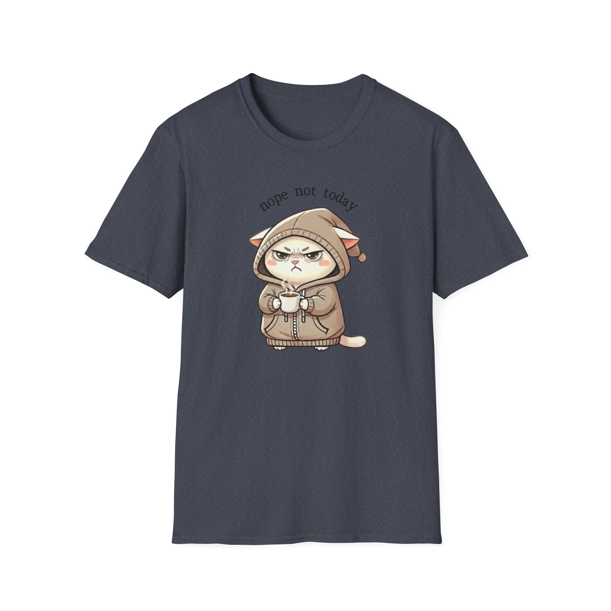 Nope Not Today Cat T-Shirt