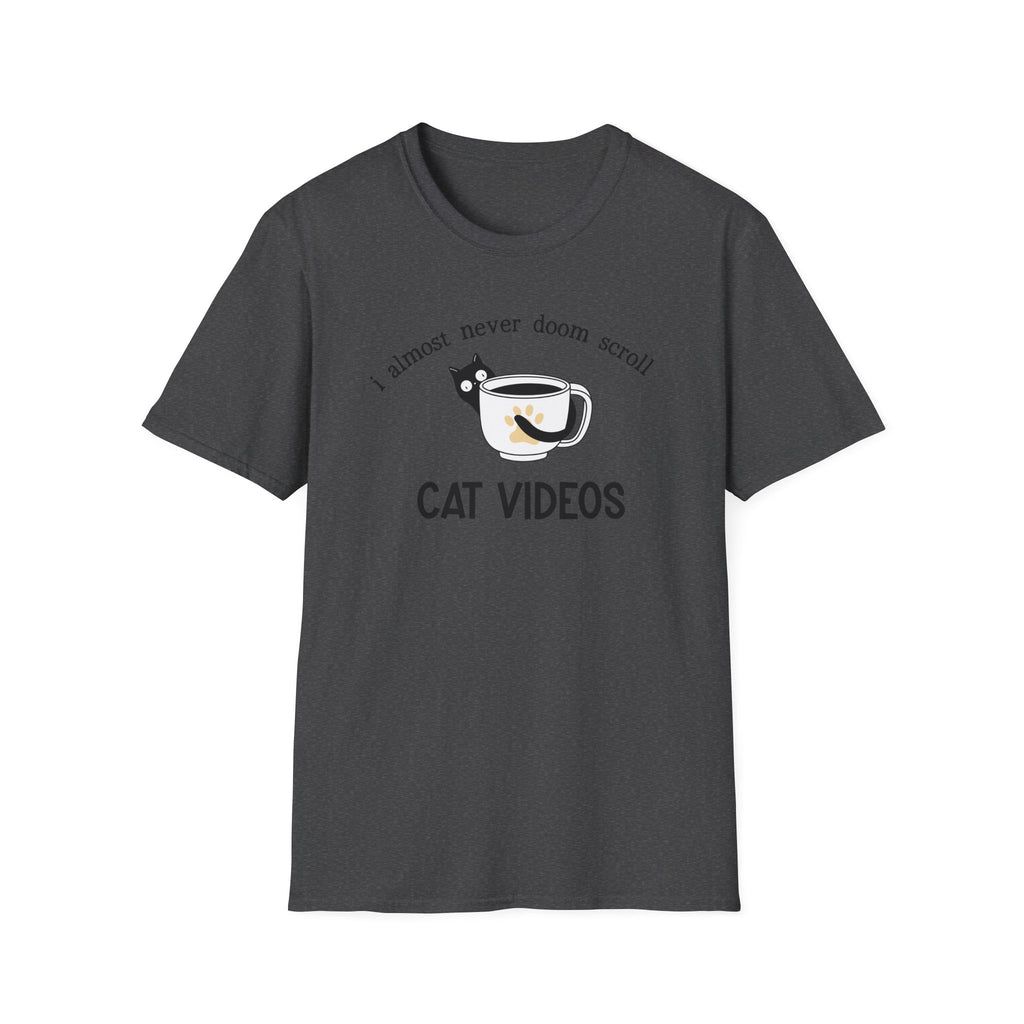 Doom Scroll Cat Videos T-Shirt