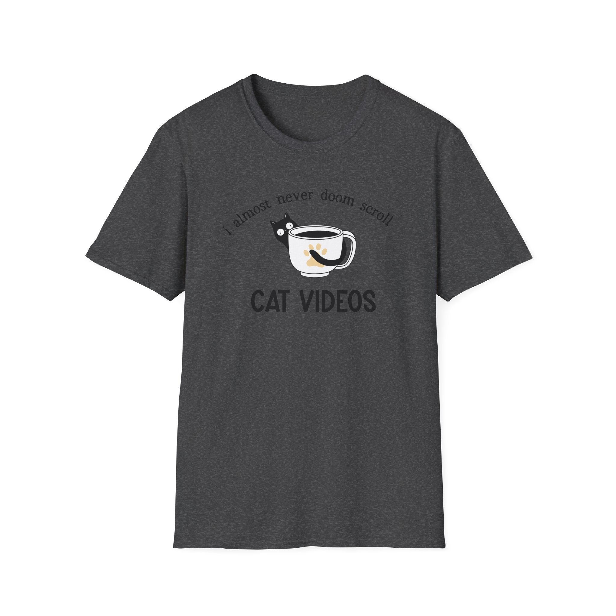 Doom Scroll Cat Videos T-Shirt