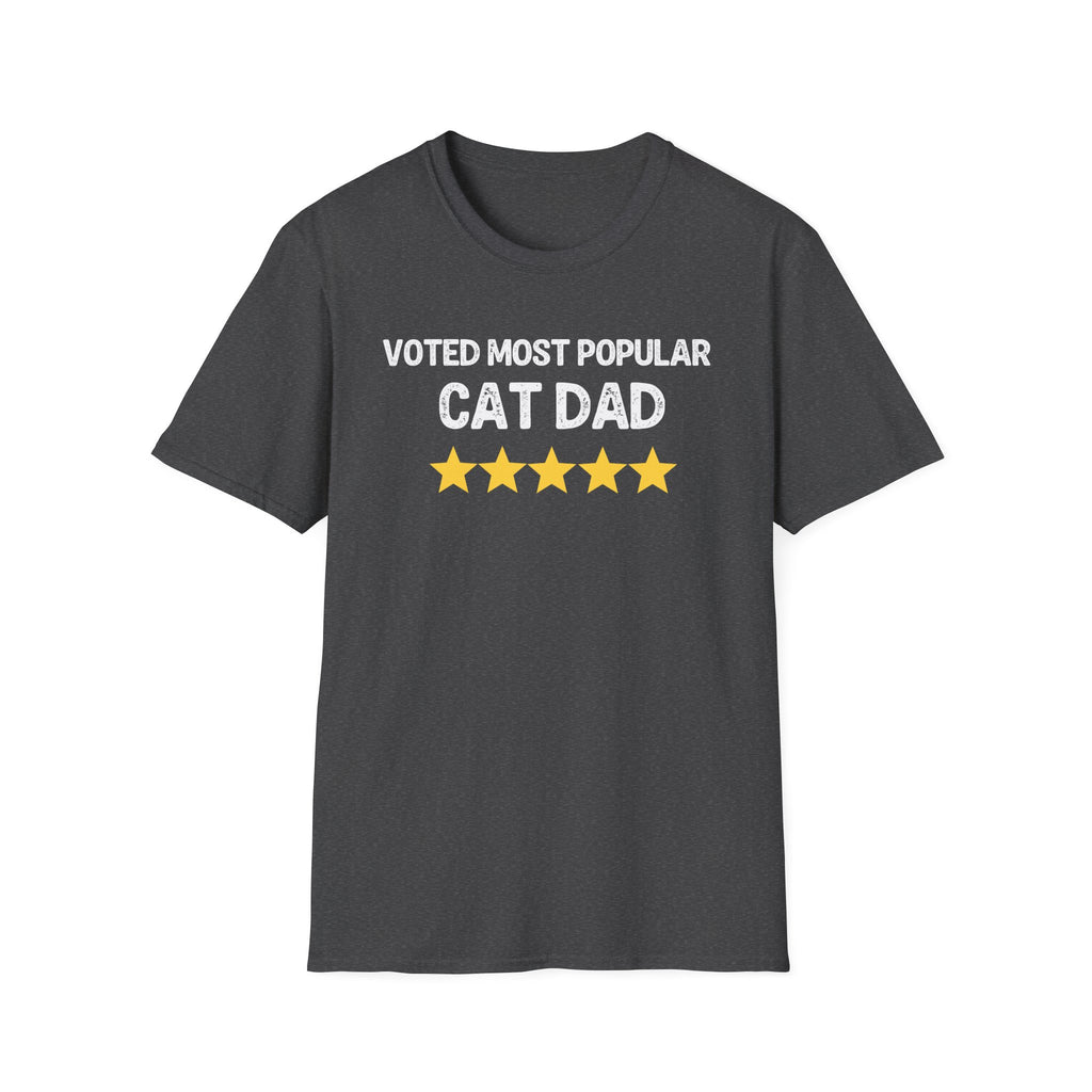 Voted Most Popular Cat Dad T-Shirt