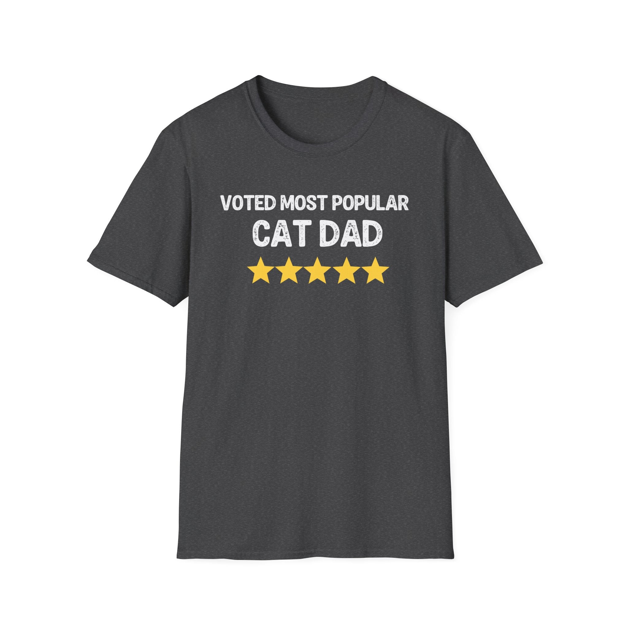 Voted Most Popular Cat Dad T-Shirt