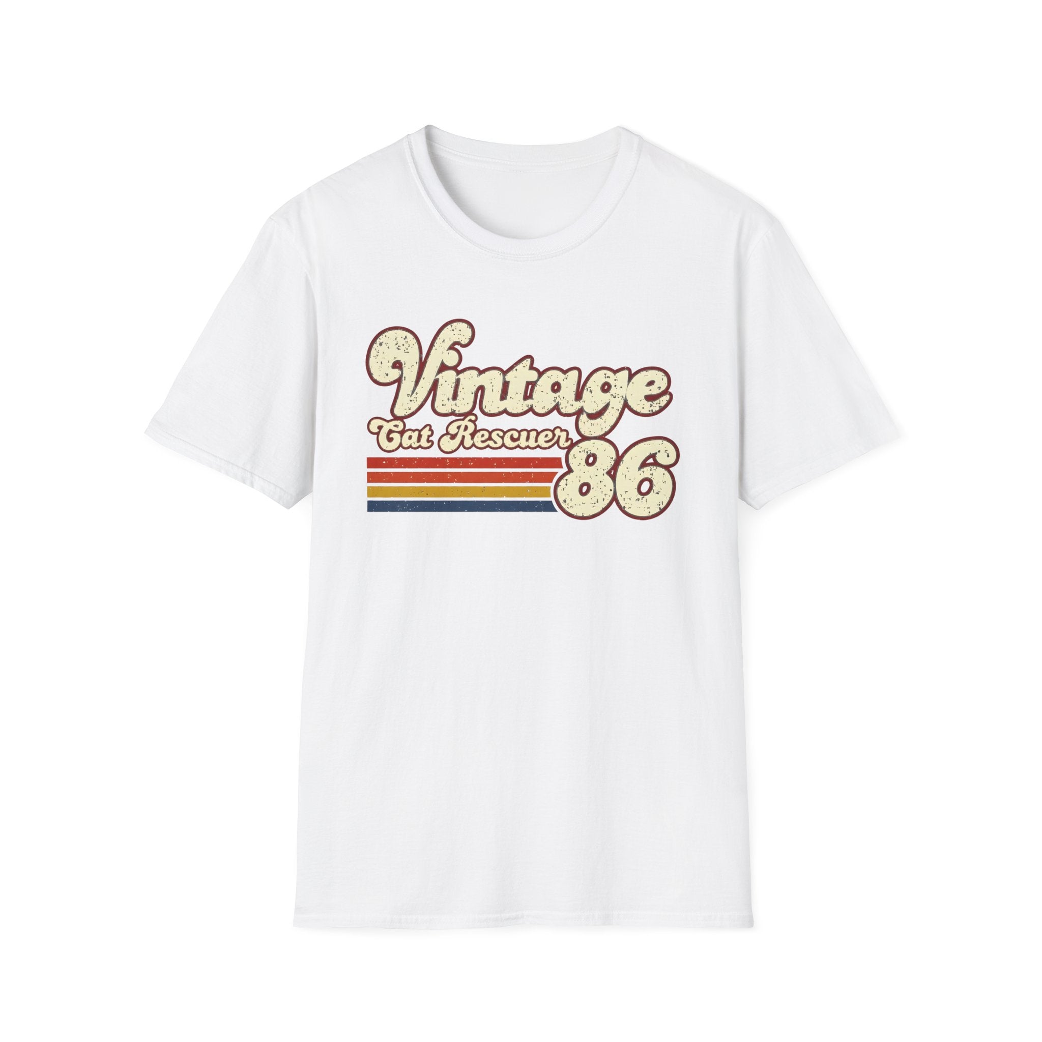 Vintage Cat Rescuer 86 T-Shirt