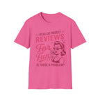 I Read Cat Product Reviews for Fun T-Shirt