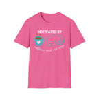 Motivated by Caffeine & Cat Naps T-Shirt