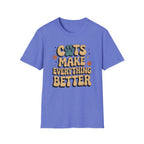 Cats Make Everything Better Retro T-Shirt