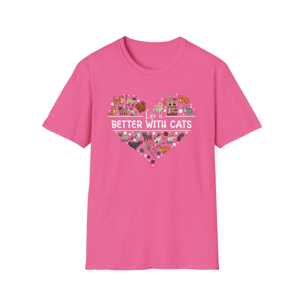 Cats Make Everything Better Collage T-Shirt