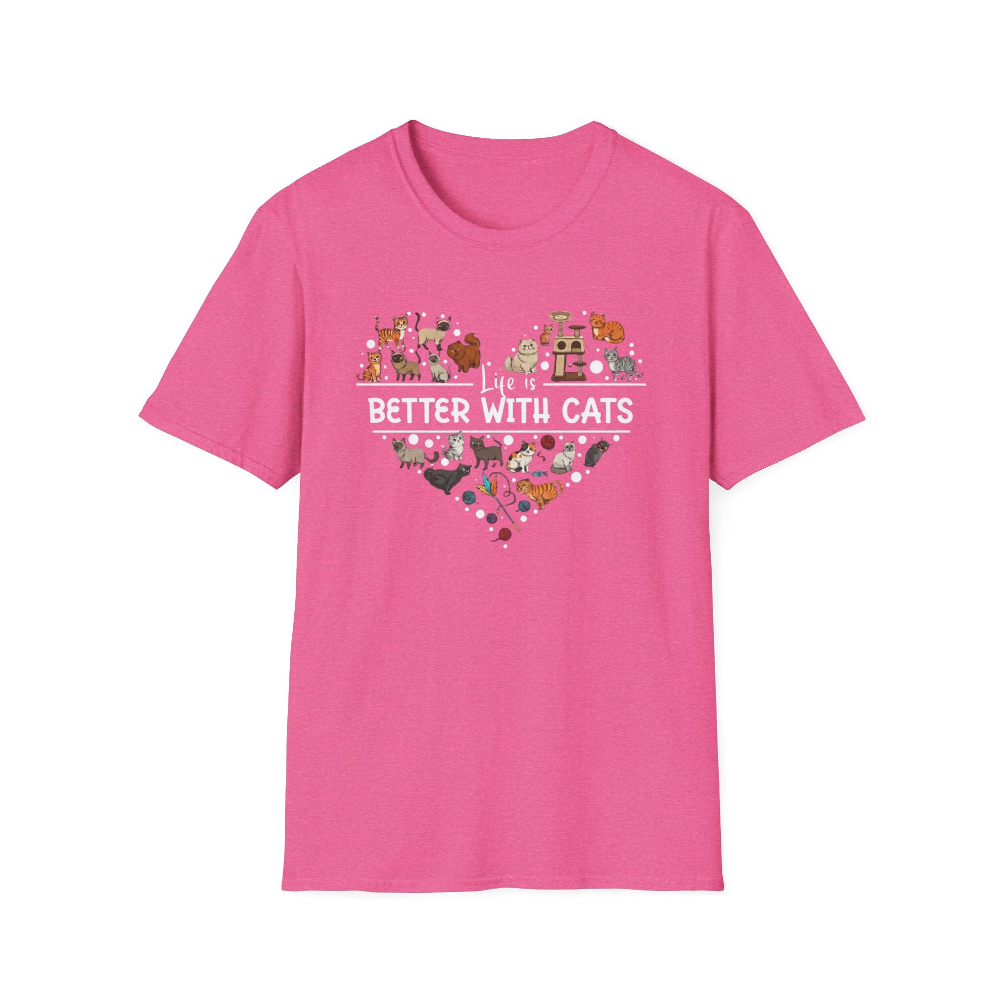 Cats Make Everything Better Collage T-Shirt