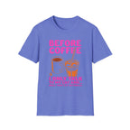 Before Coffee I Only Talk to My Cat T-Shirt