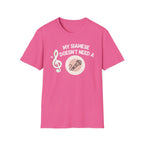 My Siamese Doesn't Need a Microphone T-Shirt