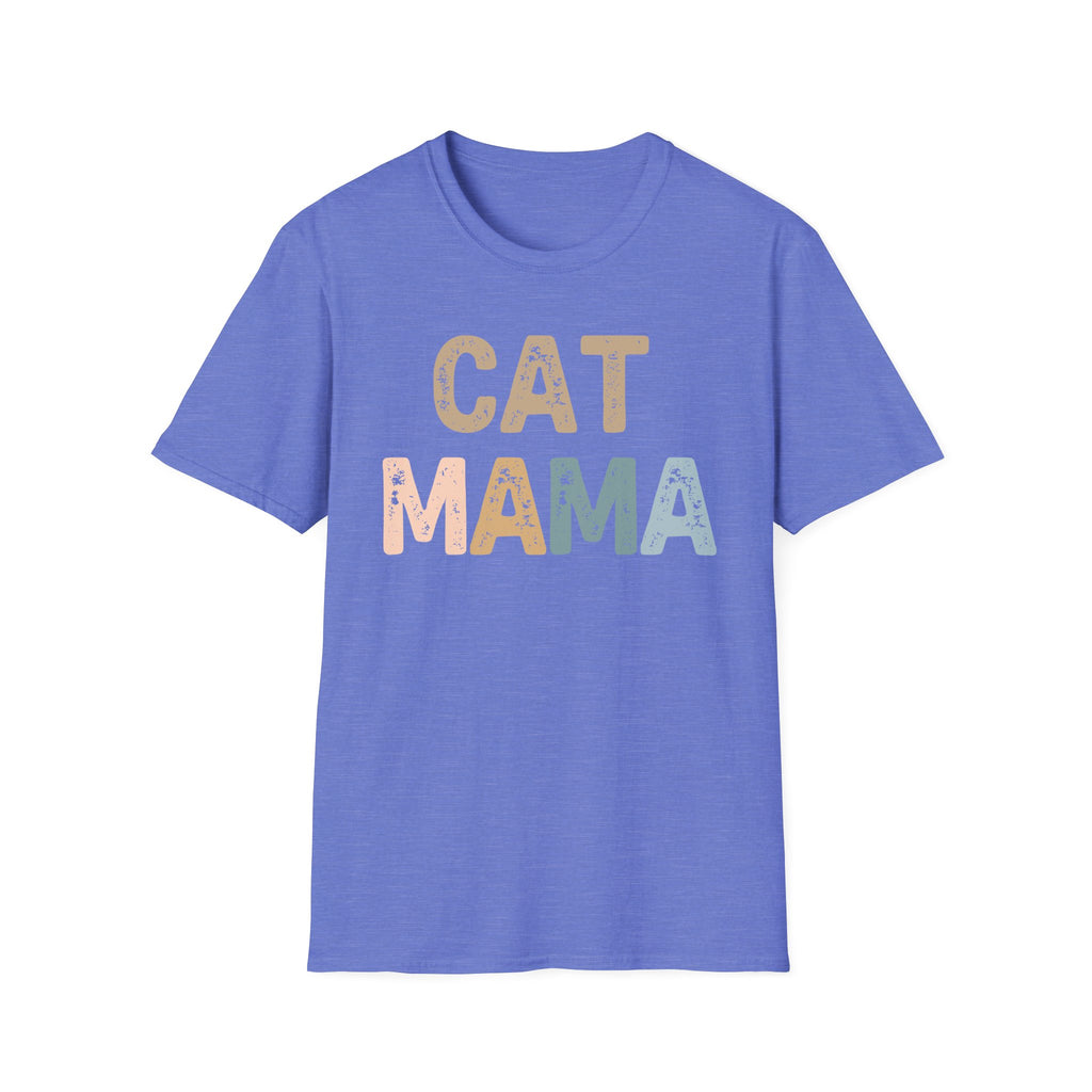 Cat Mama Boho Cat T-Shirt