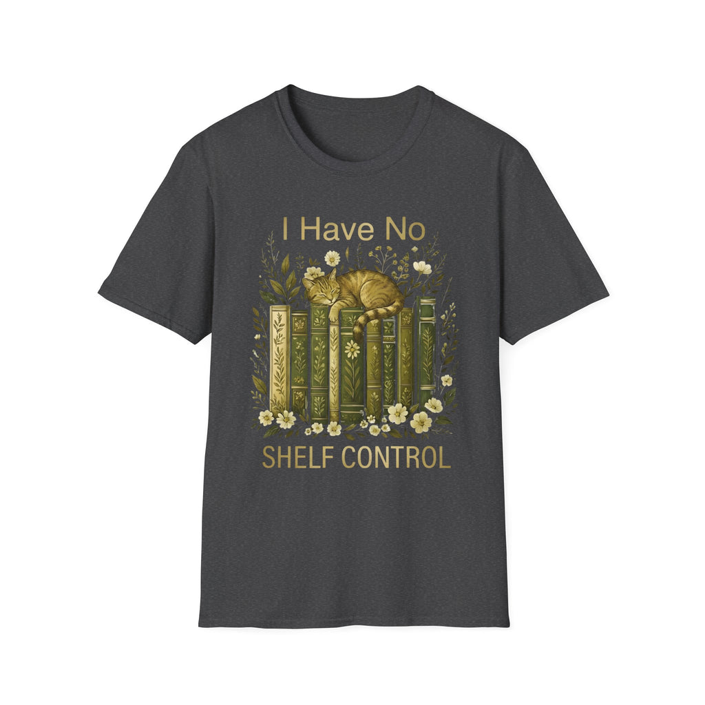 I Have No Shelf Control Cat T-Shirt