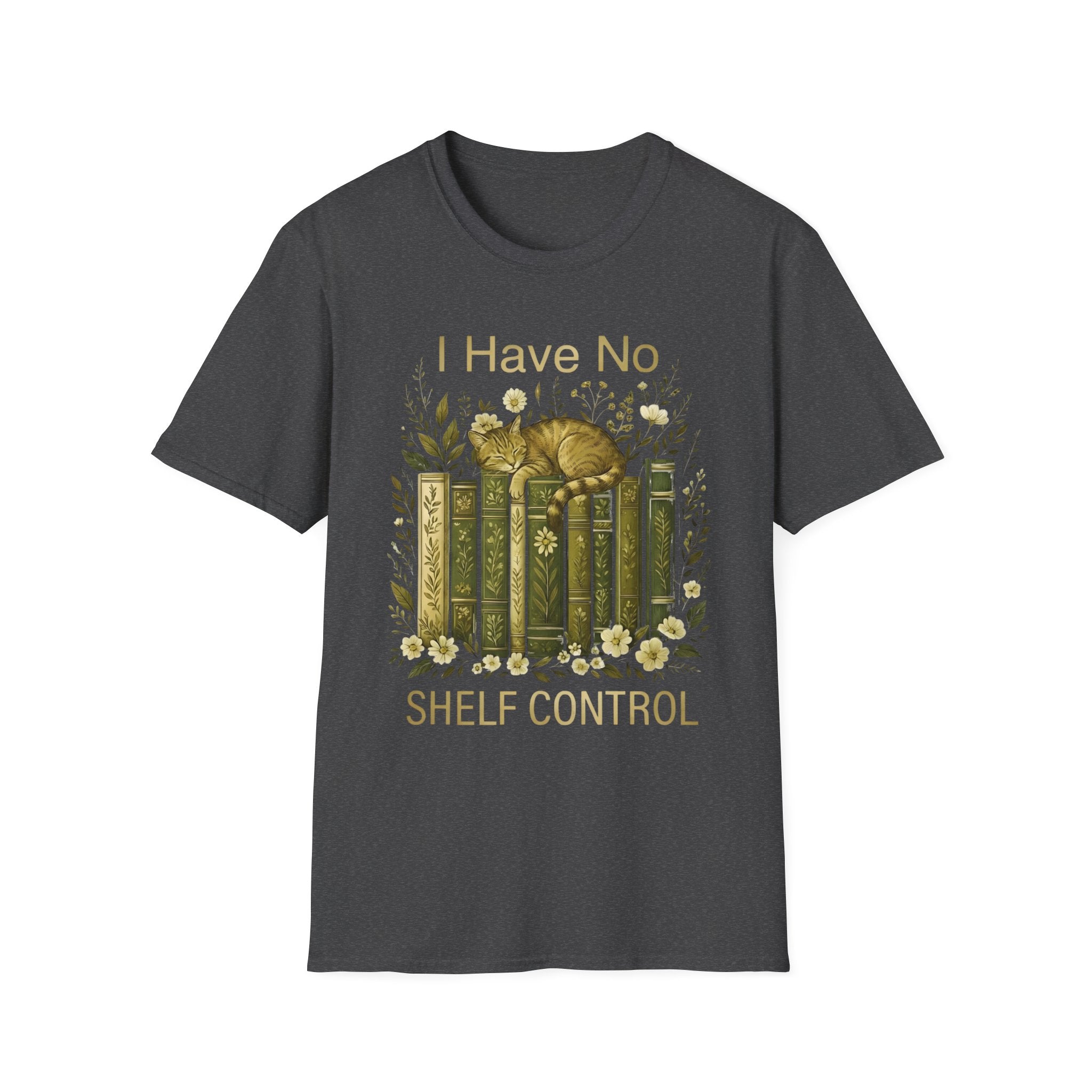 I Have No Shelf Control Cat T-Shirt